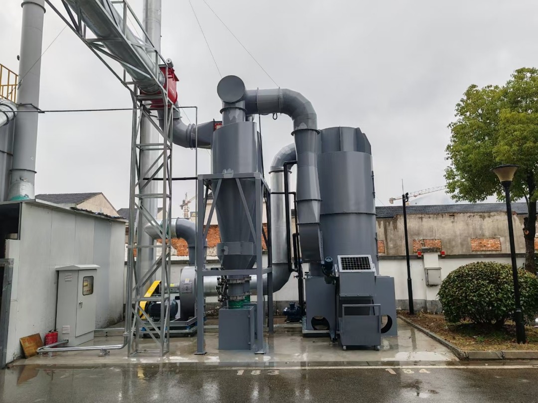 旋风+文丘里湿式除尘器